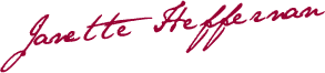 janette heffernan signature